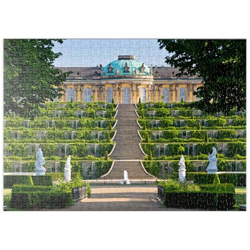 MyPuzzle Schloss Sanssouci mit den Weinbergterrassen im Park, Potsdam - Premium 500 Teile Puzzle - MyPuzzle Sonderkollektion von Puzzle Galaxy MyPuzzle Schloss Sanssouci mit den Weinbergterrassen im Park, Potsdam - Premium 500 Teile Puzzle - MyPuzzle Sonderkollektion von Puzzle Galaxy von MyPuzzle.com