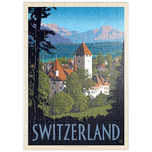 MyPuzzle Schweiz, Vintage Travel Poster - Premium 100 Teile Puzzle - MyPuzzle Sonderkollektion von Anderson Design Group MyPuzzle Schweiz, Vintage Travel Poster - Premium 100 Teile Puzzle - MyPuzzle Sonderkollektion von Anderson Design Group von MyPuzzle.com
