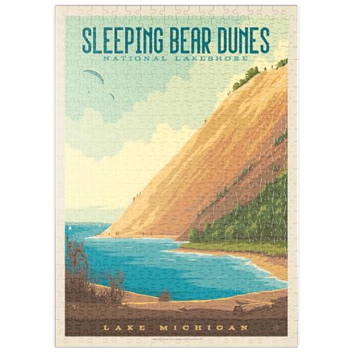 MyPuzzle Sleeping Bear Dunes National Lakeshore - Premium 500 Teile Puzzle - MyPuzzle Sonderkollektion von Anderson Design Group von MyPuzzle.com