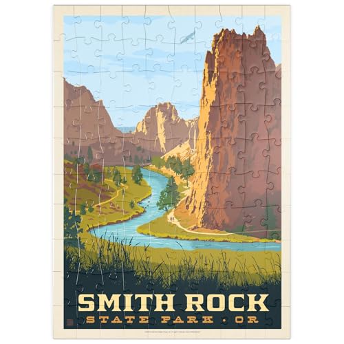 MyPuzzle Smith Rock State Park, Oregon - Premium 100 Teile Puzzle - MyPuzzle Sonderkollektion von Anderson Design Group MyPuzzle Smith Rock State Park, Oregon - Premium 100 Teile Puzzle - MyPuzzle Sonderkollektion von Anderson Design Group von MyPuzzle.com