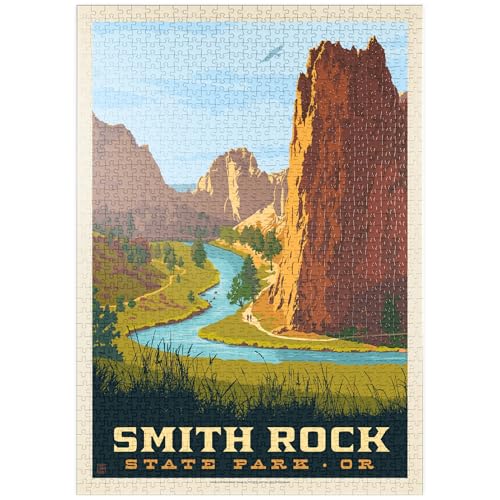 MyPuzzle Smith Rock State Park, Oregon - Premium 1000 Teile Puzzle - MyPuzzle Sonderkollektion von Anderson Design Group MyPuzzle Smith Rock State Park, Oregon - Premium 1000 Teile Puzzle - MyPuzzle Sonderkollektion von Anderson Design Group von MyPuzzle.com