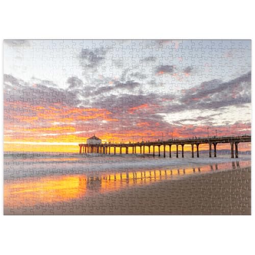 MyPuzzle Sonnenuntergang am Manhattan Beach Pier - Premium 500 Teile Puzzle - MyPuzzle Sonderkollektion von Puzzle Galaxy MyPuzzle Sonnenuntergang am Manhattan Beach Pier - Premium 500 Teile Puzzle - MyPuzzle Sonderkollektion von Puzzle Galaxy von MyPuzzle.com