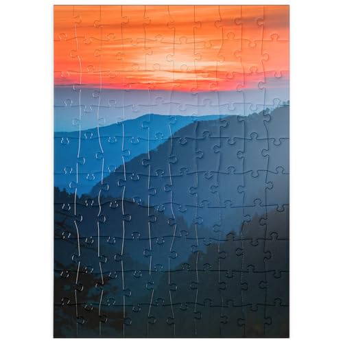 MyPuzzle Sonnenuntergang über Geschichteten Gebirgsketten - Premium 100 Teile Puzzle - MyPuzzle Sonderkollektion von Puzzle Galaxy MyPuzzle Sonnenuntergang über Geschichteten Gebirgsketten - Premium 100 Teile Puzzle - MyPuzzle Sonderkollektion von Puzzle Galaxy von MyPuzzle.com