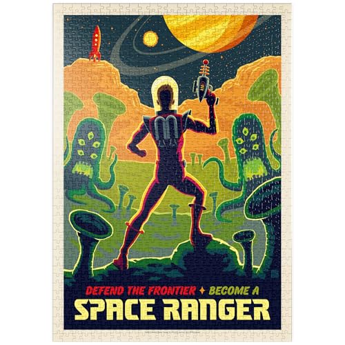 MyPuzzle Space Ranger: Retro Futura, Vintage Poster - Premium 1000 Teile Puzzle - MyPuzzle Sonderkollektion von Anderson Design Group MyPuzzle Space Ranger: Retro Futura, Vintage Poster - Premium 1000 Teile Puzzle - MyPuzzle Sonderkollektion von Anderson Design Group von MyPuzzle.com
