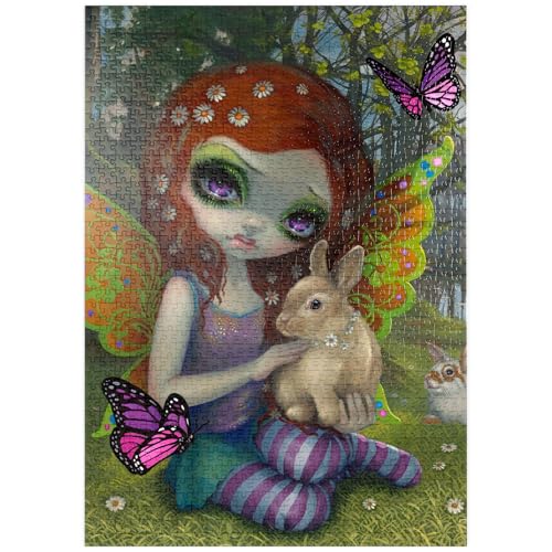 MyPuzzle Spring Fairy - Jasmine Becket-Griffith - Premium 1000 Teile Puzzle - MyPuzzle Sonderkollektion von Tate & Co Puzzles von MyPuzzle.com