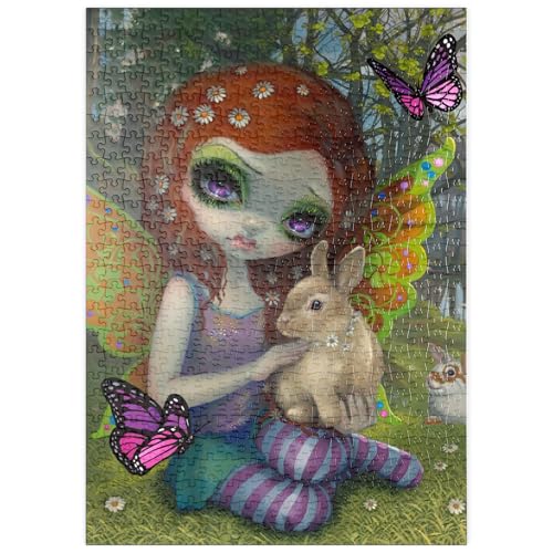MyPuzzle Spring Fairy - Jasmine Becket-Griffith - Premium 500 Teile Puzzle - MyPuzzle Sonderkollektion von Tate & Co Puzzles von MyPuzzle.com