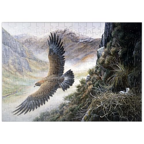 MyPuzzle Steinadler auf dem Weg zum Nest in den Bergen - Premium 200 Teile Puzzle - MyPuzzle Sonderkollektion von Puzzle Galaxy MyPuzzle Steinadler auf dem Weg zum Nest in den Bergen - Premium 200 Teile Puzzle - MyPuzzle Sonderkollektion von Puzzle Galaxy von MyPuzzle.com