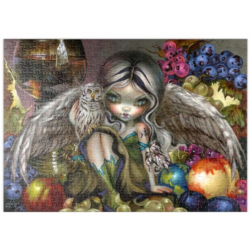 MyPuzzle Stille Weisheit - Jasmine Becket-Griffith - Premium 500 Teile Puzzle - MyPuzzle Sonderkollektion von Tate & Co Puzzles von MyPuzzle.com