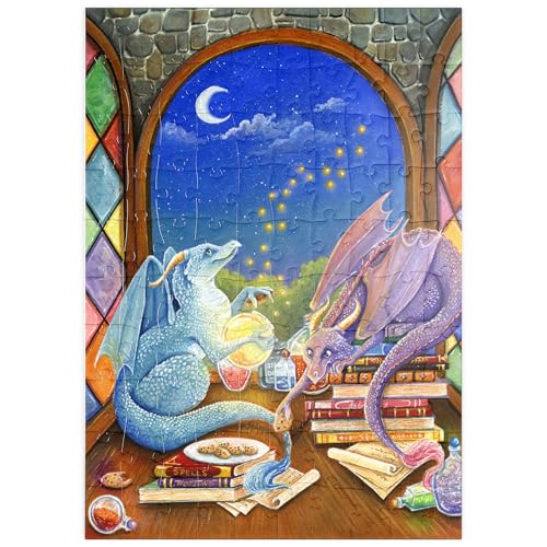 MyPuzzle Studie zum magischen Drachen - Premium 100 Teile Puzzle - MyPuzzle Sonderkollektion von Puzzle Galaxy MyPuzzle Studie zum magischen Drachen - Premium 100 Teile Puzzle - MyPuzzle Sonderkollektion von Puzzle Galaxy von MyPuzzle.com