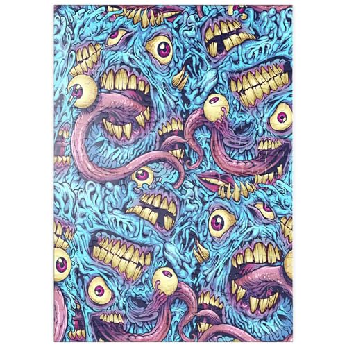 MyPuzzle Surreale Monstergesichter mit Tentakeln - Premium 200 Teile Puzzle - MyPuzzle Sonderkollektion von Puzzle Galaxy MyPuzzle Surreale Monstergesichter mit Tentakeln - Premium 200 Teile Puzzle - MyPuzzle Sonderkollektion von Puzzle Galaxy von MyPuzzle.com