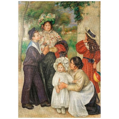 MyPuzzle The Artist's Family (La Famille de L'Artiste) (1896) by Pierre-Auguste Renoir - Premium 1000 Teile Puzzle - MyPuzzle Sonderkollektion von Æpyornis von MyPuzzle.com