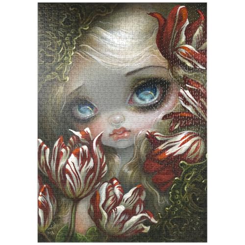 MyPuzzle The Language of Flowers 4 - Jasmine Becket-Griffith - Premium 1000 Teile Puzzle - MyPuzzle Sonderkollektion von Tate & Co Puzzles von MyPuzzle.com