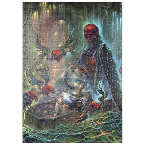 MyPuzzle Tod & die Jungfrau: Unterwelt - Jasmine Becket-Griffith - Premium 500 Teile Puzzle - MyPuzzle Sonderkollektion von Tate & Co Puzzles MyPuzzle Tod & die Jungfrau: Unterwelt - Jasmine Becket-Griffith - Premium 500 Teile Puzzle - MyPuzzle Sonderkollektion von Tate & Co Puzzles von MyPuzzle.com