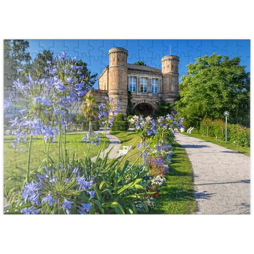 MyPuzzle Torhaus an der Orangerie im Botanischen Garten des Karlsruher Schlosses - Premium 200 Teile Puzzle - MyPuzzle Sonderkollektion von Puzzle Galaxy von MyPuzzle.com