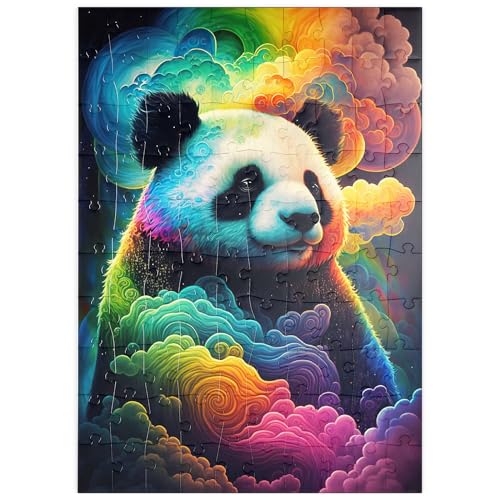MyPuzzle Verträumter kosmischer Panda - Premium 100 Teile Puzzle - MyPuzzle Sonderkollektion von Puzzle Galaxy MyPuzzle Verträumter kosmischer Panda - Premium 100 Teile Puzzle - MyPuzzle Sonderkollektion von Puzzle Galaxy von MyPuzzle.com