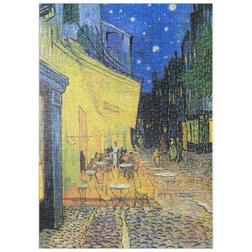 MyPuzzle Vincent Van Gogh's Café Terrace at Night (1888) - Premium 500 Teile Puzzle - MyPuzzle Sonderkollektion von Æpyornis von MyPuzzle.com