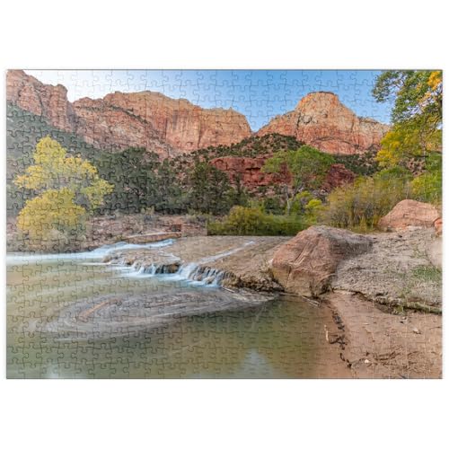 MyPuzzle Virgin River-Kaskade im Zion-Nationalpark - Premium 500 Teile Puzzle - MyPuzzle Sonderkollektion von Puzzle Galaxy MyPuzzle Virgin River-Kaskade im Zion-Nationalpark - Premium 500 Teile Puzzle - MyPuzzle Sonderkollektion von Puzzle Galaxy von MyPuzzle.com