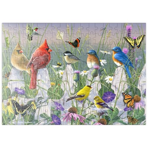 MyPuzzle Vögel und Schmetterlinge im Blütenmeer - Premium 200 Teile Puzzle - MyPuzzle Sonderkollektion von Puzzle Galaxy MyPuzzle Vögel und Schmetterlinge im Blütenmeer - Premium 200 Teile Puzzle - MyPuzzle Sonderkollektion von Puzzle Galaxy von MyPuzzle.com