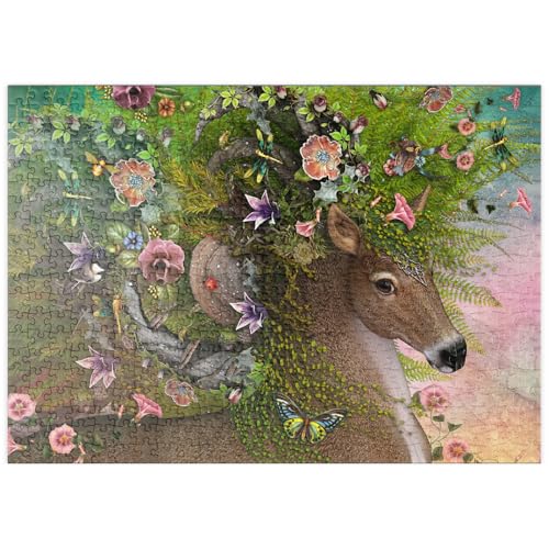 MyPuzzle Waldgeist: Frühlingspferd - Laurie Prindle - Premium 500 Teile Puzzle - MyPuzzle Sonderkollektion von Tate & Co Puzzles MyPuzzle Waldgeist: Frühlingspferd - Laurie Prindle - Premium 500 Teile Puzzle - MyPuzzle Sonderkollektion von Tate & Co Puzzles von MyPuzzle.com