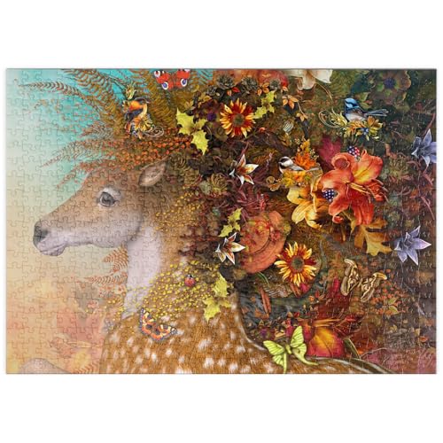 MyPuzzle Waldgeist: Herbstpferd - Laurie Prindle - Premium 500 Teile Puzzle - MyPuzzle Sonderkollektion von Tate & Co Puzzles MyPuzzle Waldgeist: Herbstpferd - Laurie Prindle - Premium 500 Teile Puzzle - MyPuzzle Sonderkollektion von Tate & Co Puzzles von MyPuzzle.com
