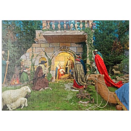 MyPuzzle Weihnachtskrippe im Dom St. Salvator in Fulda, Hessen, Deutschland - Premium 200 Teile Puzzle - MyPuzzle Sonderkollektion von Puzzle Galaxy MyPuzzle Weihnachtskrippe im Dom St. Salvator in Fulda, Hessen, Deutschland - Premium 200 Teile Puzzle - MyPuzzle Sonderkollektion von Puzzle Galaxy von MyPuzzle.com