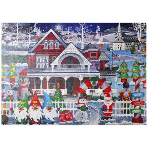 MyPuzzle Weihnachtszauber im verschneiten Dorf – Festliche Winteridylle - Premium 1000 Teile Puzzle - MyPuzzle Sonderkollektion von Puzzle Galaxy MyPuzzle Weihnachtszauber im verschneiten Dorf – Festliche Winteridylle - Premium 1000 Teile Puzzle - MyPuzzle Sonderkollektion von Puzzle Galaxy von MyPuzzle.com