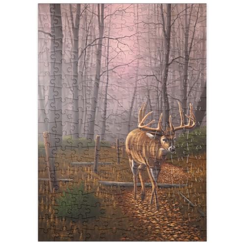 MyPuzzle Weißwedelhirsch im Herbstnebel - Premium 200 Teile Puzzle - MyPuzzle Sonderkollektion von Puzzle Galaxy MyPuzzle Weißwedelhirsch im Herbstnebel - Premium 200 Teile Puzzle - MyPuzzle Sonderkollektion von Puzzle Galaxy von MyPuzzle.com
