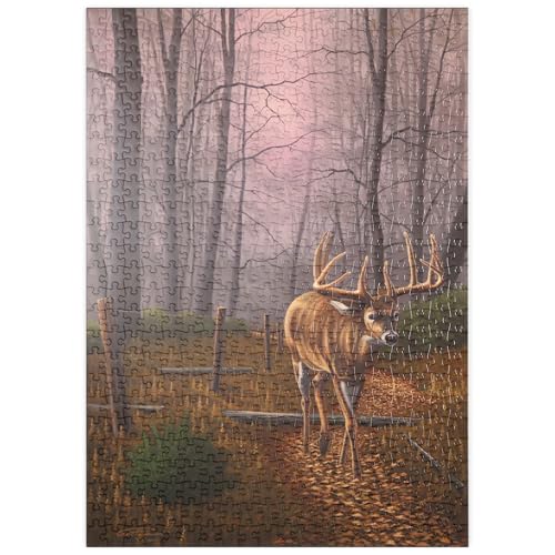 MyPuzzle Weißwedelhirsch im Herbstnebel - Premium 500 Teile Puzzle - MyPuzzle Sonderkollektion von Puzzle Galaxy MyPuzzle Weißwedelhirsch im Herbstnebel - Premium 500 Teile Puzzle - MyPuzzle Sonderkollektion von Puzzle Galaxy von MyPuzzle.com