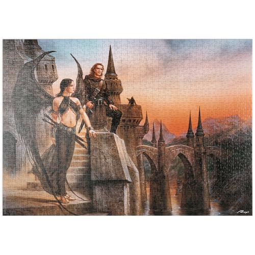 MyPuzzle Wings - Luis Royo - Fantasies - Premium 1000 Teile Puzzle - MyPuzzle Sonderkollektion von Heye Puzzle MyPuzzle Wings - Luis Royo - Fantasies - Premium 1000 Teile Puzzle - MyPuzzle Sonderkollektion von Heye Puzzle von MyPuzzle.com