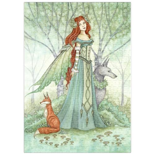 MyPuzzle Woodland Guardians Fairy – Amy Brown - Premium 500 Teile Puzzle - MyPuzzle Sonderkollektion von Tate & Co Puzzles MyPuzzle Woodland Guardians Fairy – Amy Brown - Premium 500 Teile Puzzle - MyPuzzle Sonderkollektion von Tate & Co Puzzles von MyPuzzle.com
