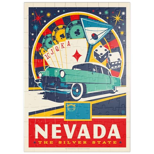 Nevada: The Silver State - Premium 100 Teile Puzzle - MyPuzzle Sonderkollektion von Anderson Design Group von MyPuzzle.com