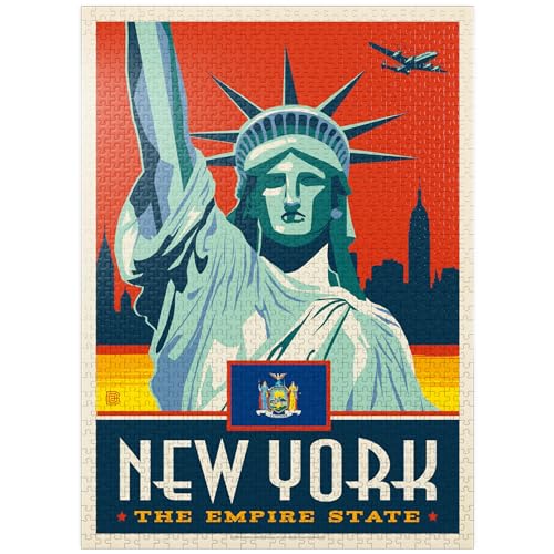New York: The Empire State - Premium 1000 Teile Puzzle für Erwachsene von MyPuzzle.com