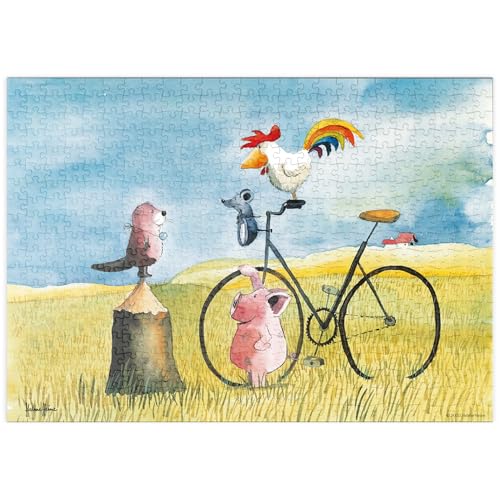 MyPuzzle On Tour - Heine DREI Freunde auf Tour - Helme Heine - Premium 500 Teile Puzzle - MyPuzzle Sonderkollektion von Heye Puzzle MyPuzzle On Tour - Heine DREI Freunde auf Tour - Helme Heine - Premium 500 Teile Puzzle - MyPuzzle Sonderkollektion von Heye Puzzle von MyPuzzle.com