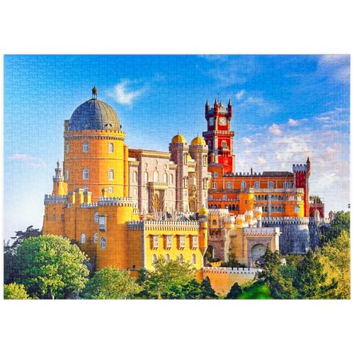 MyPuzzle Palácio Nacional da Pena in Sintra, Lissabon, Portugal - Premium 1000 Teile Puzzle - MyPuzzle Sonderkollektion von Puzzle Galaxy von MyPuzzle.com