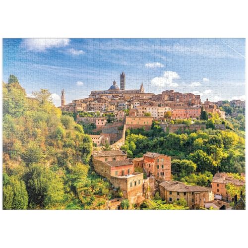 MyPuzzle Panorama von Siena - Toskana, Italien - Premium 1000 Teile Puzzle - MyPuzzle Sonderkollektion von Starnberger Spiele MyPuzzle Panorama von Siena - Toskana, Italien - Premium 1000 Teile Puzzle - MyPuzzle Sonderkollektion von Starnberger Spiele von MyPuzzle.com
