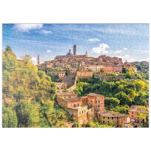 Panorama von Siena - Toskana, Italien - Premium 500 Teile Puzzle - MyPuzzle Sonderkollektion von Starnberger Spiele von MyPuzzle.com