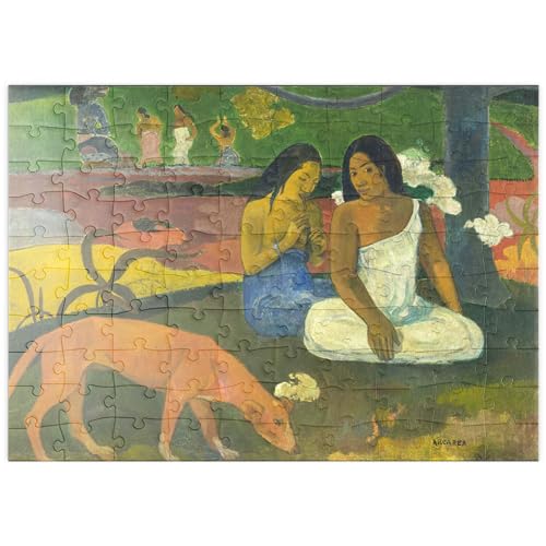 Paul Gauguin's Arearea (1892) - Premium 100 Teile Puzzle - MyPuzzle Sonderkollektion von Æpyornis von MyPuzzle.com