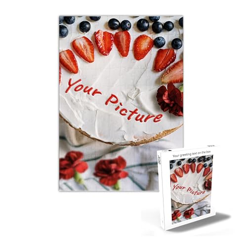 MyPuzzle Personalisiertes Puzzle mit eigenem Bild - 1000/500/200/100 Teile: Gestalte Dein individuelles Fotopuzzle für Geburtstage, Muttertag, Valentinstag & Hochzeiten - 100 Teile (Hochformat) von MyPuzzle.com