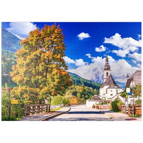 MyPuzzle Ramsau in Berchtesgaden, Deutschland - Premium 1000 Teile Puzzle - MyPuzzle Sonderkollektion von Puzzle Galaxy von MyPuzzle.com