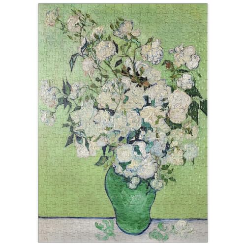MyPuzzle Roses (1890) by Vincent Van Gogh - Premium 500 Teile Puzzle - MyPuzzle Sonderkollektion von Æpyornis von MyPuzzle.com