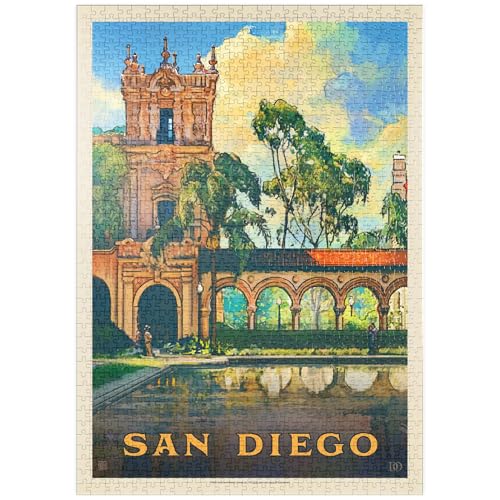 MyPuzzle San Diego, CA: Balboa Park, Vintage Poster - Premium 1000 Teile Puzzle - MyPuzzle Sonderkollektion von Anderson Design Group MyPuzzle San Diego, CA: Balboa Park, Vintage Poster - Premium 1000 Teile Puzzle - MyPuzzle Sonderkollektion von Anderson Design Group von MyPuzzle.com
