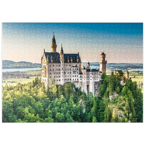 Schloss Neuschwanstein, Bayern, Deutschland - Premium 500 Teile Puzzle - MyPuzzle Sonderkollektion von Puzzle Galaxy von MyPuzzle.com