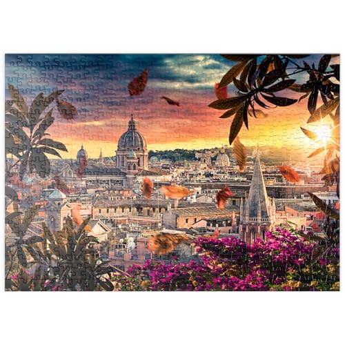 MyPuzzle Schöner Sonnenuntergang über der Stadt Rom am Abend - Premium 500 Teile Puzzle - MyPuzzle Sonderkollektion von Puzzle Galaxy MyPuzzle Schöner Sonnenuntergang über der Stadt Rom am Abend - Premium 500 Teile Puzzle - MyPuzzle Sonderkollektion von Puzzle Galaxy von MyPuzzle.com