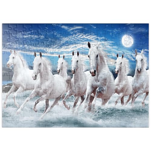 MyPuzzle Sieben Pferde im Galopp - Premium 200 Teile Puzzle - MyPuzzle Sonderkollektion von Puzzle Galaxy MyPuzzle Sieben Pferde im Galopp - Premium 200 Teile Puzzle - MyPuzzle Sonderkollektion von Puzzle Galaxy von MyPuzzle.com