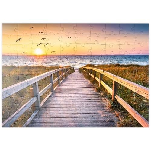 MyPuzzle Sonnenuntergang am Dünenstrand, Nordsee - Premium 100 Teile Puzzle - MyPuzzle Sonderkollektion von Puzzle Galaxy MyPuzzle Sonnenuntergang am Dünenstrand, Nordsee - Premium 100 Teile Puzzle - MyPuzzle Sonderkollektion von Puzzle Galaxy von MyPuzzle.com