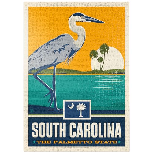 South Carolina: The Palmetto State - Premium 1000 Teile Puzzle - MyPuzzle Sonderkollektion von Anderson Design Group von MyPuzzle.com