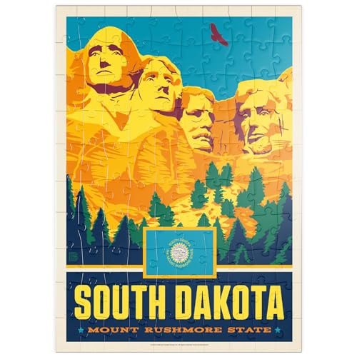 South Dakota: Mount Rushmore State - Premium 100 Teile Puzzle - MyPuzzle Sonderkollektion von Anderson Design Group von MyPuzzle.com