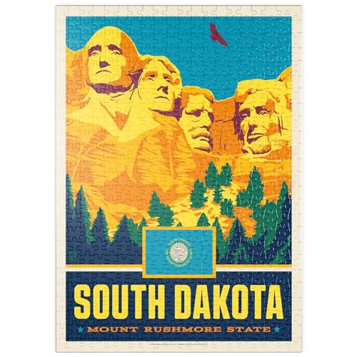 South Dakota: Mount Rushmore State - Premium 500 Teile Puzzle - MyPuzzle Sonderkollektion von Anderson Design Group von MyPuzzle.com