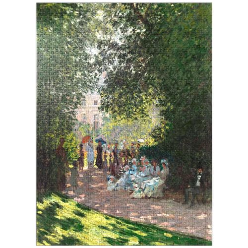The PARC Monceau 1878 by Claude Monet - Premium 1000 Teile Puzzle für Erwachsene von MyPuzzle.com