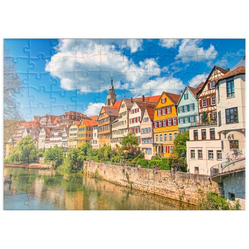MyPuzzle Tübingen, farbige Häuser am Neckar-Flussufer - Premium 100 Teile Puzzle - MyPuzzle Sonderkollektion von Puzzle Galaxy MyPuzzle Tübingen, farbige Häuser am Neckar-Flussufer - Premium 100 Teile Puzzle - MyPuzzle Sonderkollektion von Puzzle Galaxy von MyPuzzle.com